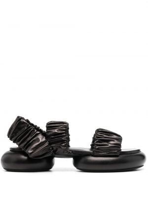 Chunky sandali Jil Sander črna