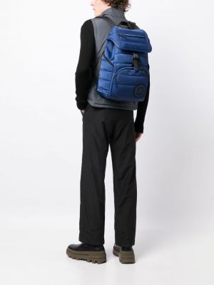 Pikowany plecak Michael Kors niebieski