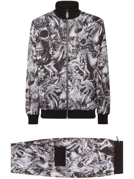 Tracksuit med print Philipp Plein sort