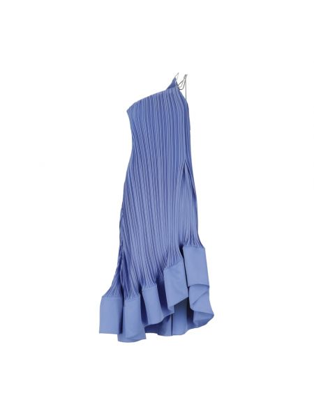 Sukienka midi Lanvin niebieska
