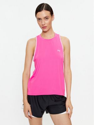 Relaxed топ Under Armour розово