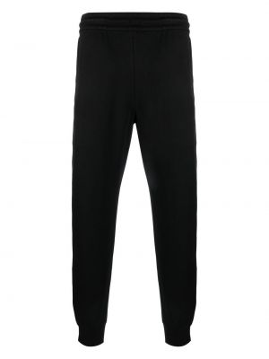 Spodnie sportowe z nadrukiem Calvin Klein czarne