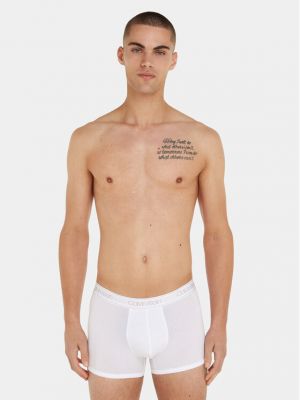 Priliehavé boxerky Calvin Klein Underwear biela