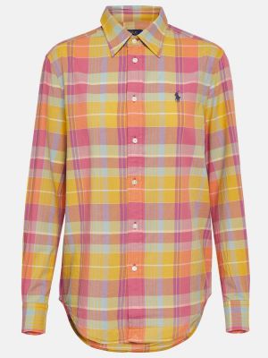 Kostkovaná bavlněná košile Polo Ralph Lauren