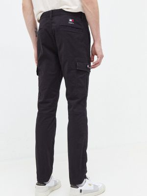 Cargo kalhoty Tommy Jeans černé