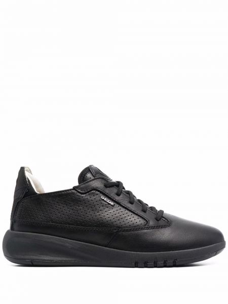 Zapatillas con cordones Geox negro