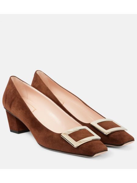 Ruskind pumps Roger Vivier brun