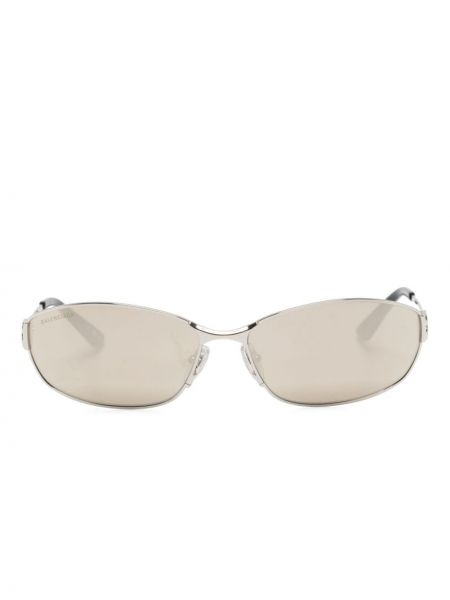 Sunčane naočale Balenciaga Eyewear srebrena