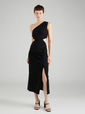 Midi šaty Skirt & Stiletto čierna