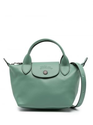 Zelená shopper kabelka Longchamp