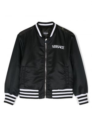 Bomberjakke for piger Versace Kids sort