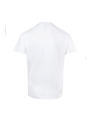 Camisa con estampado Dsquared2 blanco