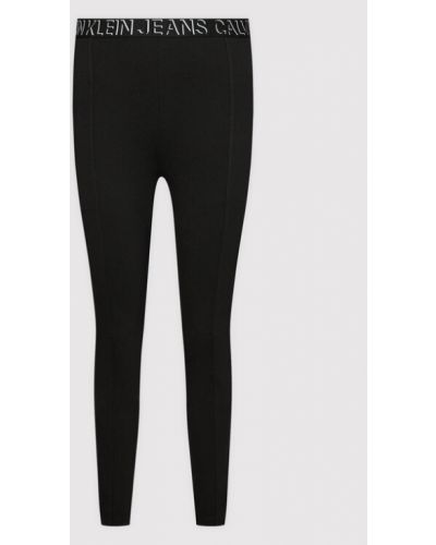 Calvin Klein Jeans Plus Leggings J20J217526 Fekete Slim Fit