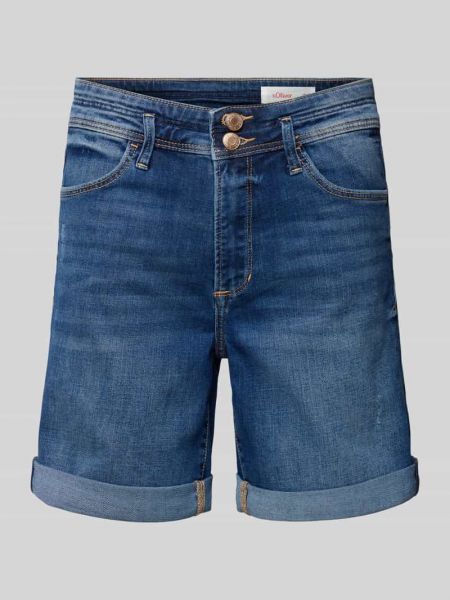 Szorty jeansowe S.oliver Red Label niebieskie