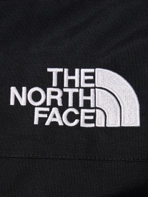 Nylonowa kurtka puchowa The North Face czarna