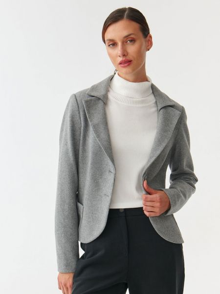Шерстяной пиджак Tatuum серый