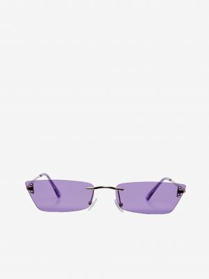 Sluneční brýle Pieces fialové