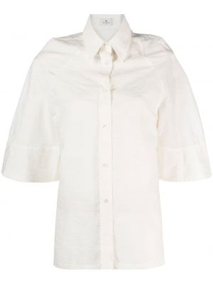 Camicia ricamata Etro bianco