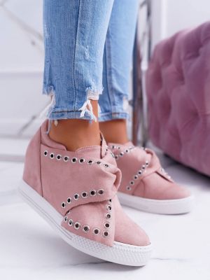Sneakersy Kesi różowe