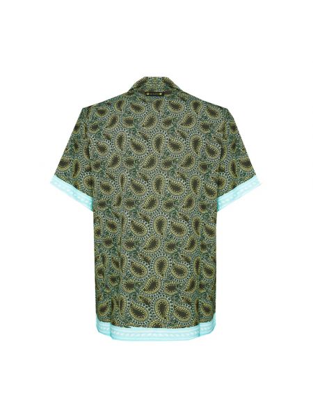 Camisa de viscosa con estampado 4giveness verde
