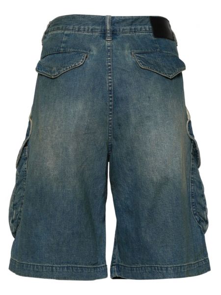 Jeans shorts R13 blau