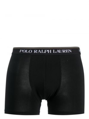 Pletené pruhované bavlněné polokošile Polo Ralph Lauren