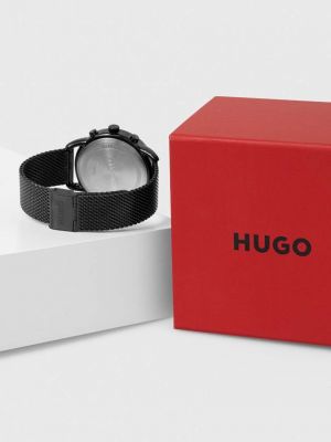 Чорний годинник Hugo Boss