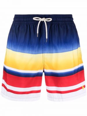 Trykt stripete shorts Polo Ralph Lauren blå