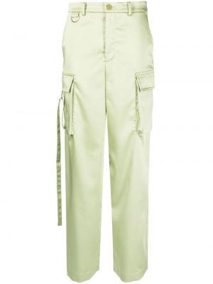 Pantalon cargo avec poches Patrizia Pepe vert