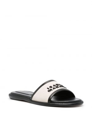 Sandales brodeés Isabel Marant noir