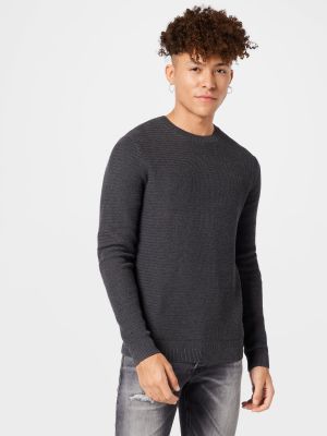 Пуловер Tom Tailor черно