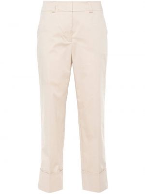 Pantalon droit plissé Peserico beige