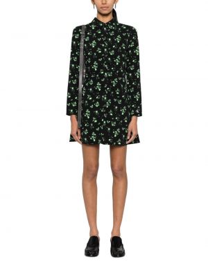 Sukienka mini w kwiatki z nadrukiem Calvin Klein Jeans