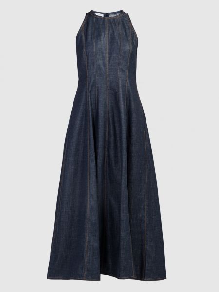 Джинсова сукня Brunello Cucinelli синя