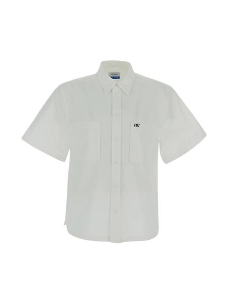Koszula z krótkim rękawem Off-white biała