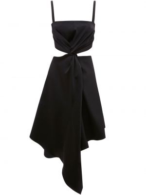 Асиметрична коктейлна рокля Jw Anderson черно