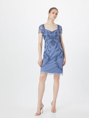 Коктейлна рокля Papell Studio синьо