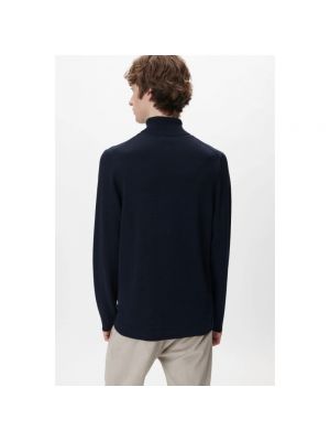 Jersey cuello alto de lana Drykorn azul