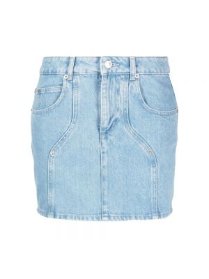 Spódnica jeansowa Isabel Marant Etoile niebieska