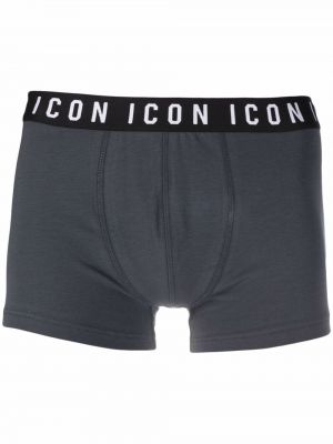 Bomull boksershorts Dsquared2 grå