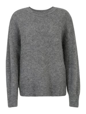 Меланжов пуловер Guido Maria Kretschmer Curvy сиво