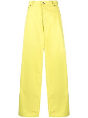 Jeans baggy Haikure giallo