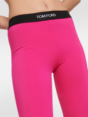 Leggings Tom Ford rózsaszín