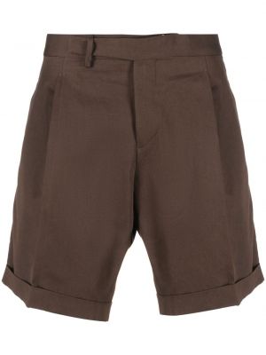 Leinen shorts aus baumwoll Briglia 1949 braun