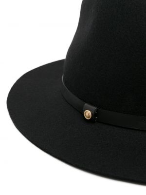 Vlněný klobouk Rag & Bone černý