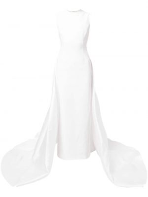 Sukienka koktajlowa bez rękawów Solace London biała
