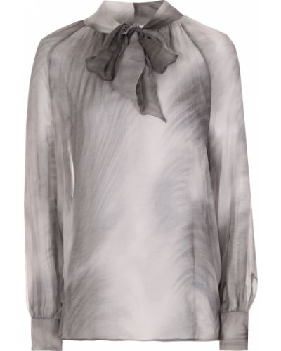 Блузка из вискозы Elena Miro, серая