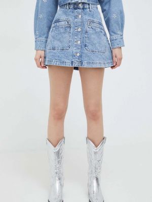 Джинсовая юбка Moschino Jeans