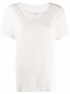Памучна тениска Nili Lotan бяло