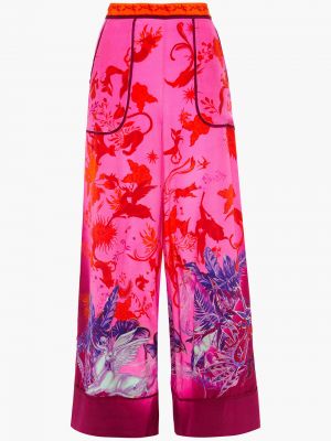 Růžové kalhoty Camilla